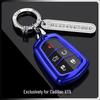 Cadillac XT5 Key Cover 2024: Luxury Full Coverage Shell with Hanging Buckle for Men & Women