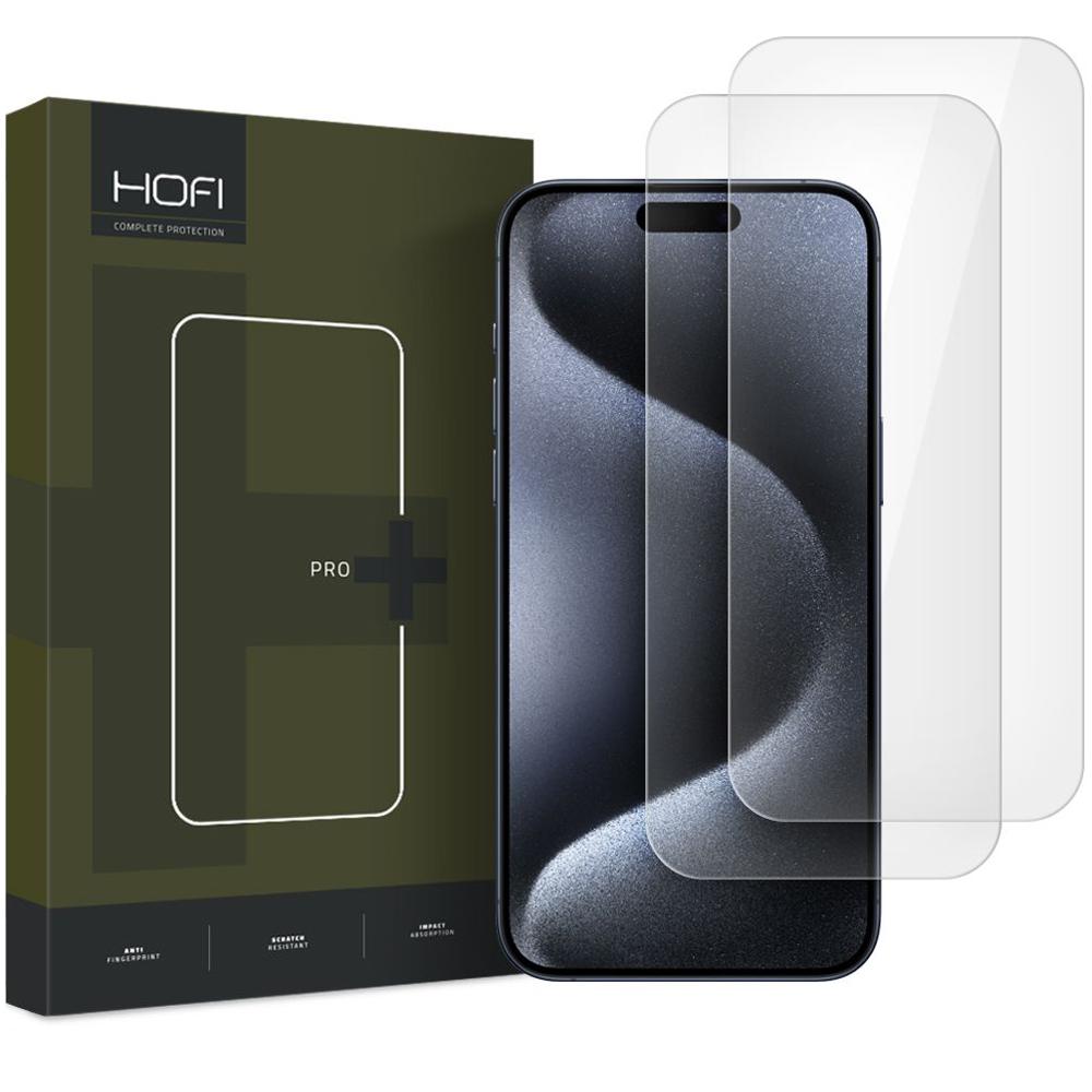 Szkło Hartowane Hofi Glass Pro+ 2-Pack Iphone 16 Pro Clear
