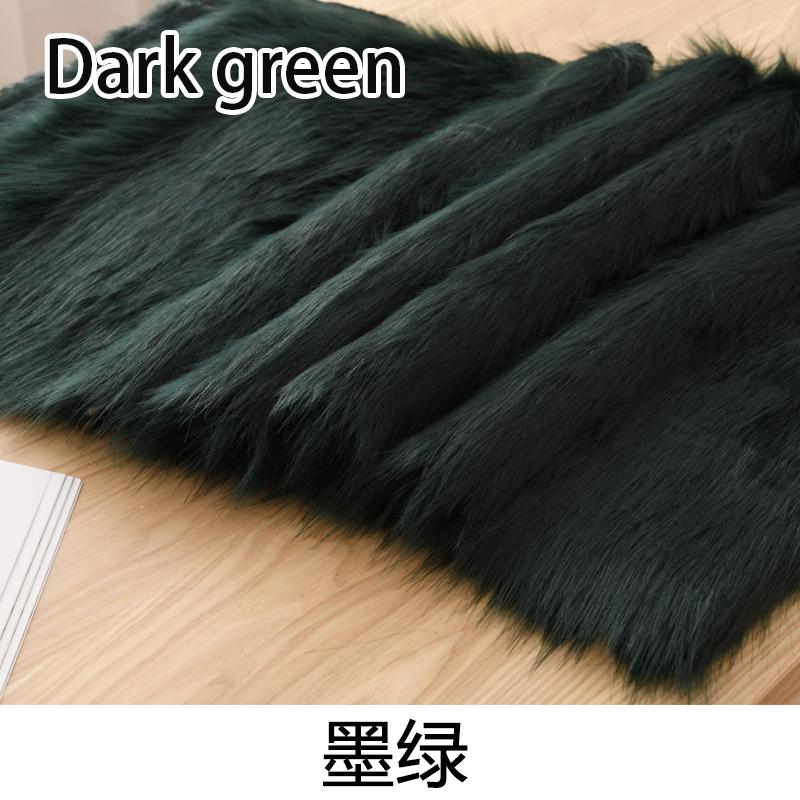 5cm Wool Length 180cm Wide High-grade Imitation Fox Hair Plush Fabric Carpet Fur Clothing Animal Fursuit Hair DIY Sewing Fabric