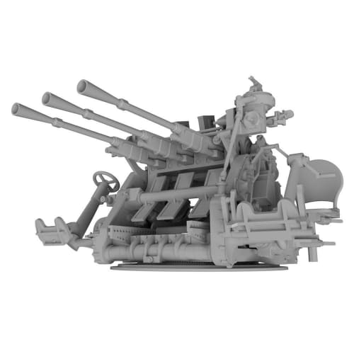 Pit Road 1/35 Scale Grand Armor Series Japanese Navy Type 96 25mm Triple Machine Gun Plastic Model G47