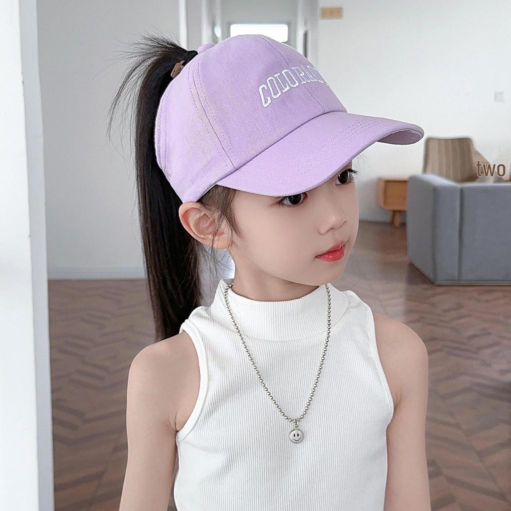Bestickte Baseballkappe im koreanischen Stil - Eltern-Kind, Unisex, Sonnenschutz, Weiche Kappe für Frühling und Sommer