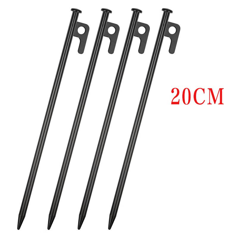 ZISIZ Steel Ground Tent Pegs