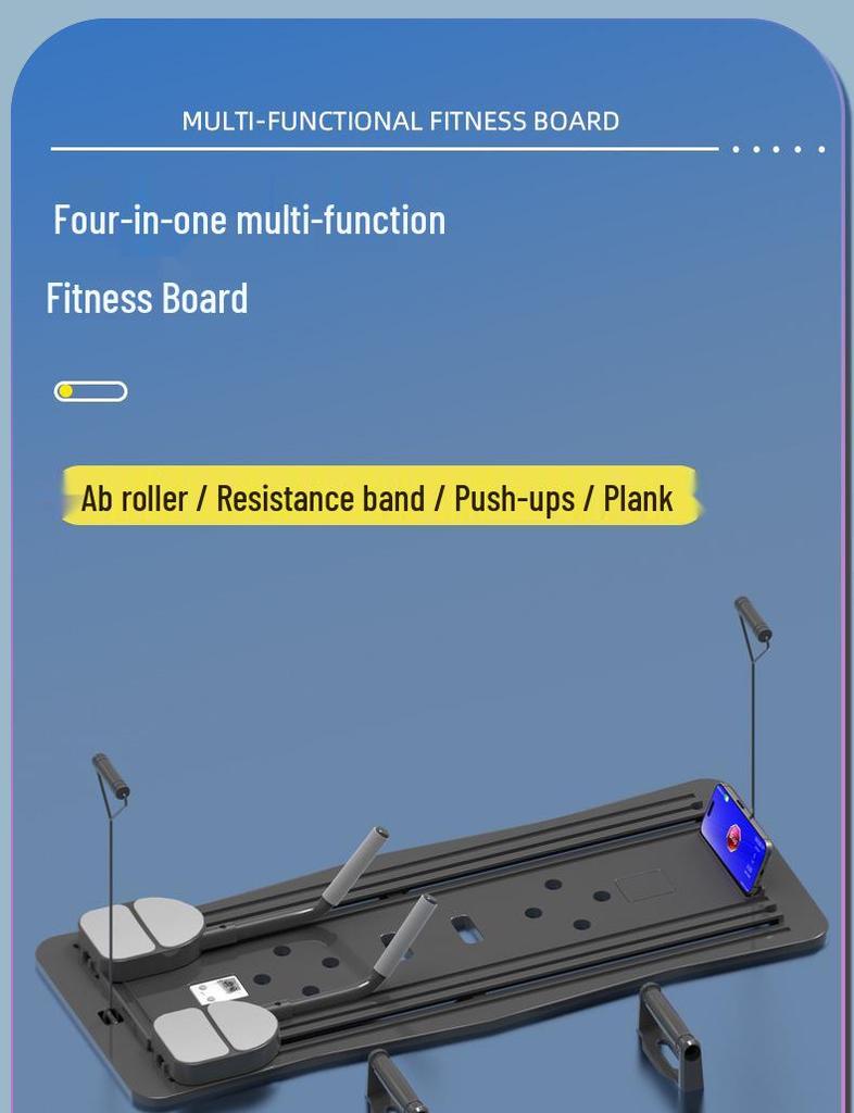 Multifunctional Fitness Board: Treadmill & Acupressure Mat for Six-Pack Abs & Multi-Muscle Training