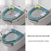Universal Waterproof Zippered Toilet Seat Cushion - Cute, Thickened, and All-Season