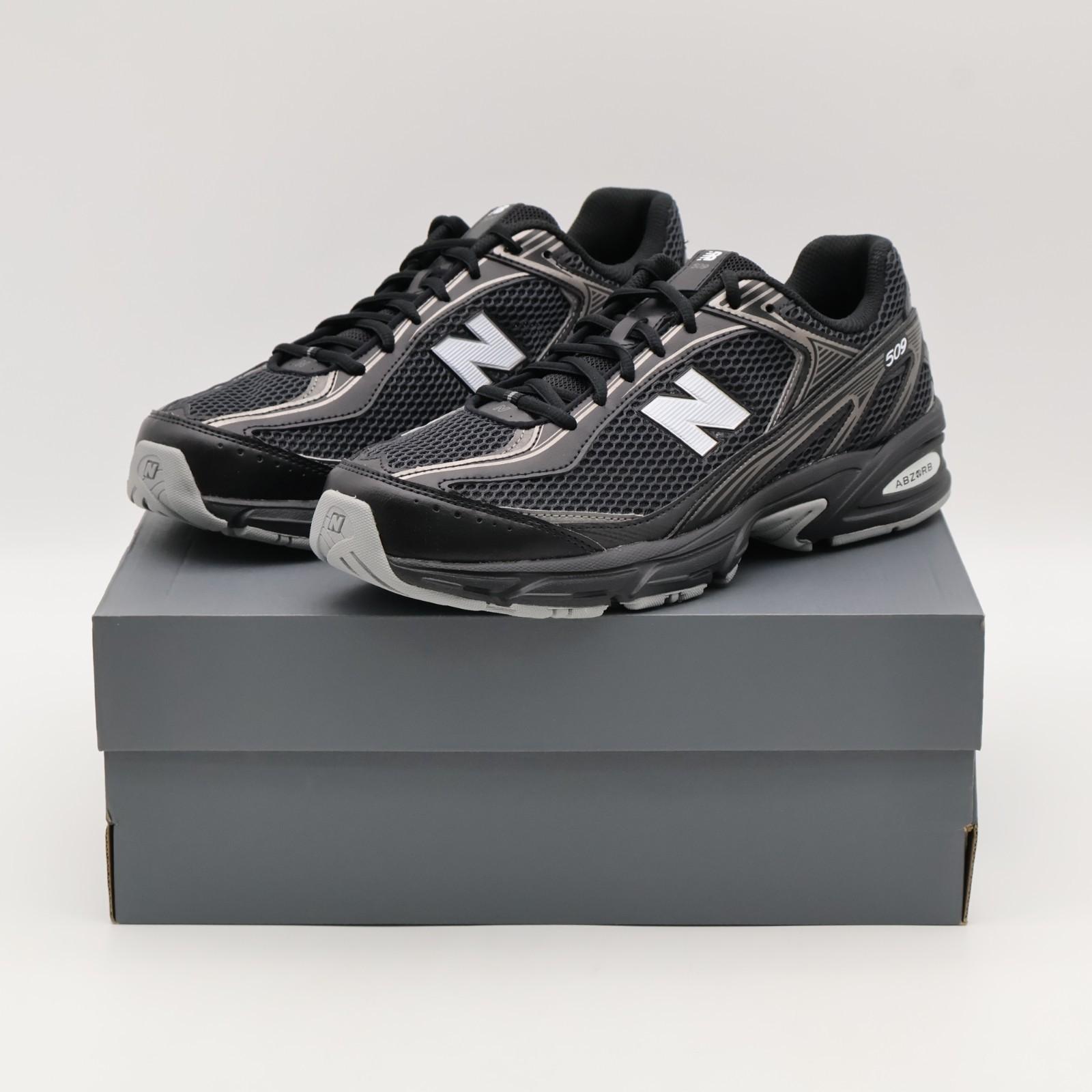 U509BS New Balance 509 Black Silver Metallic (Men s) 10