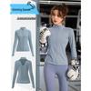Women's Long-Sleeved Mesh Sports Zip-Up Jacket