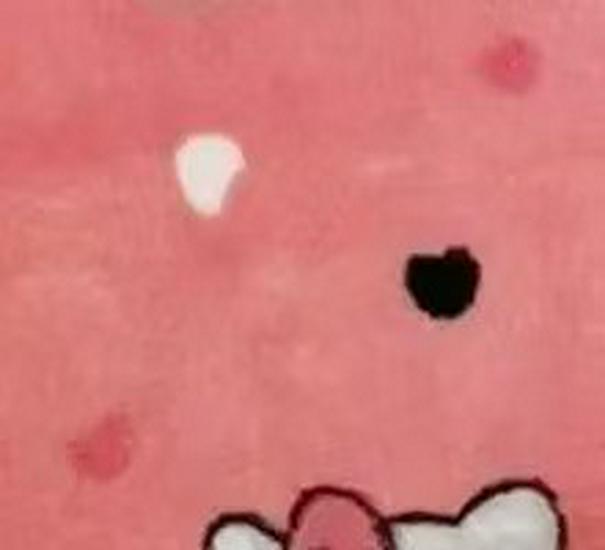 Damen Hello Kitty Halloween Flanell Schlafhose - Dick, gemütlich und mit Samt gefüttert für Herbst und Winter