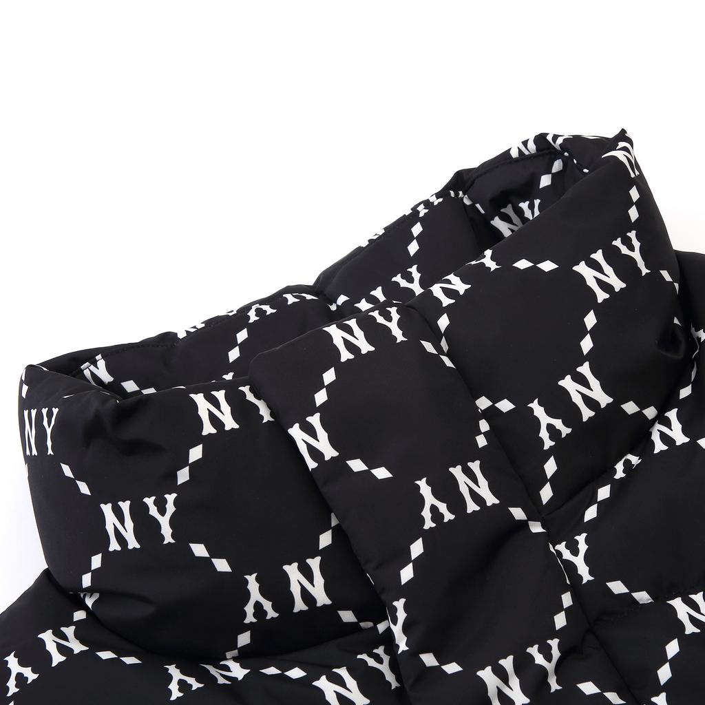 New MLB Down Vest Unisex Black 3ADVM2026-50BKS