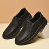 Mode Echtes Leder Herren Freizeitschuhe Atmungsaktive Ausgehöhlte Slipper Neue Mode Handgefertigt Wanderschuhe Retro Freizeit Laufschuhe