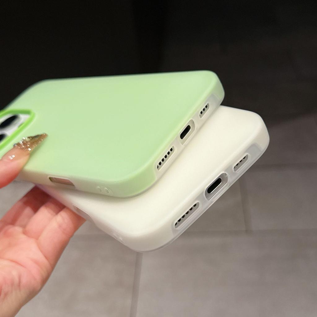 Applicable To 16promax Dopamine Two In One 15pro Mobile Phone Case Macaron 12 Jelly 14 Anti Fall Protection Case