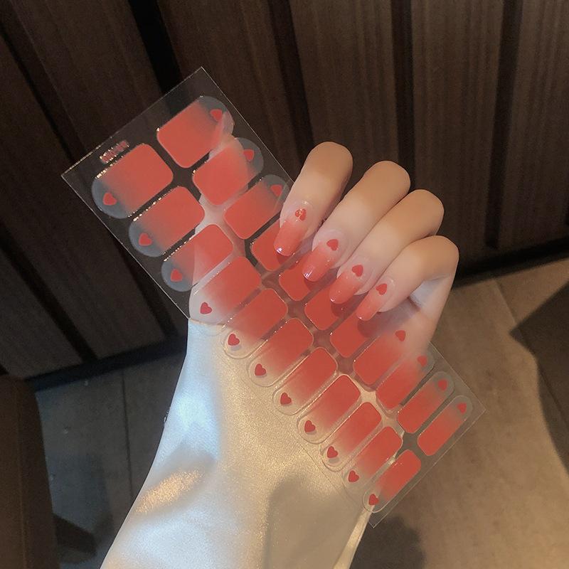 Trendiga Diamanter Nageldekorationsklistermärken Samling Manikyrtillbehör DIY Nagellackremsor Wraps För Festdekoration Olika Stilar