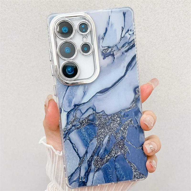 Creative Marble Double-sided Imd Hard Case S11Ultra Fine Hole Mobile Phone Case S11FE/A11A11A11A11