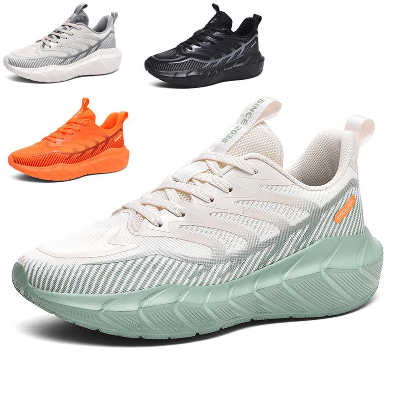 2025 new large size fashion cushioning running shoes men's light running trend breathable sports shoes training men's running