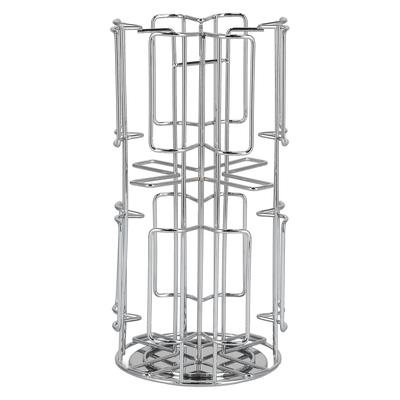 Household Coffee Capsule Holder Rotatable Storage Rack Shelf for 64Pcs Capsule Kitchen