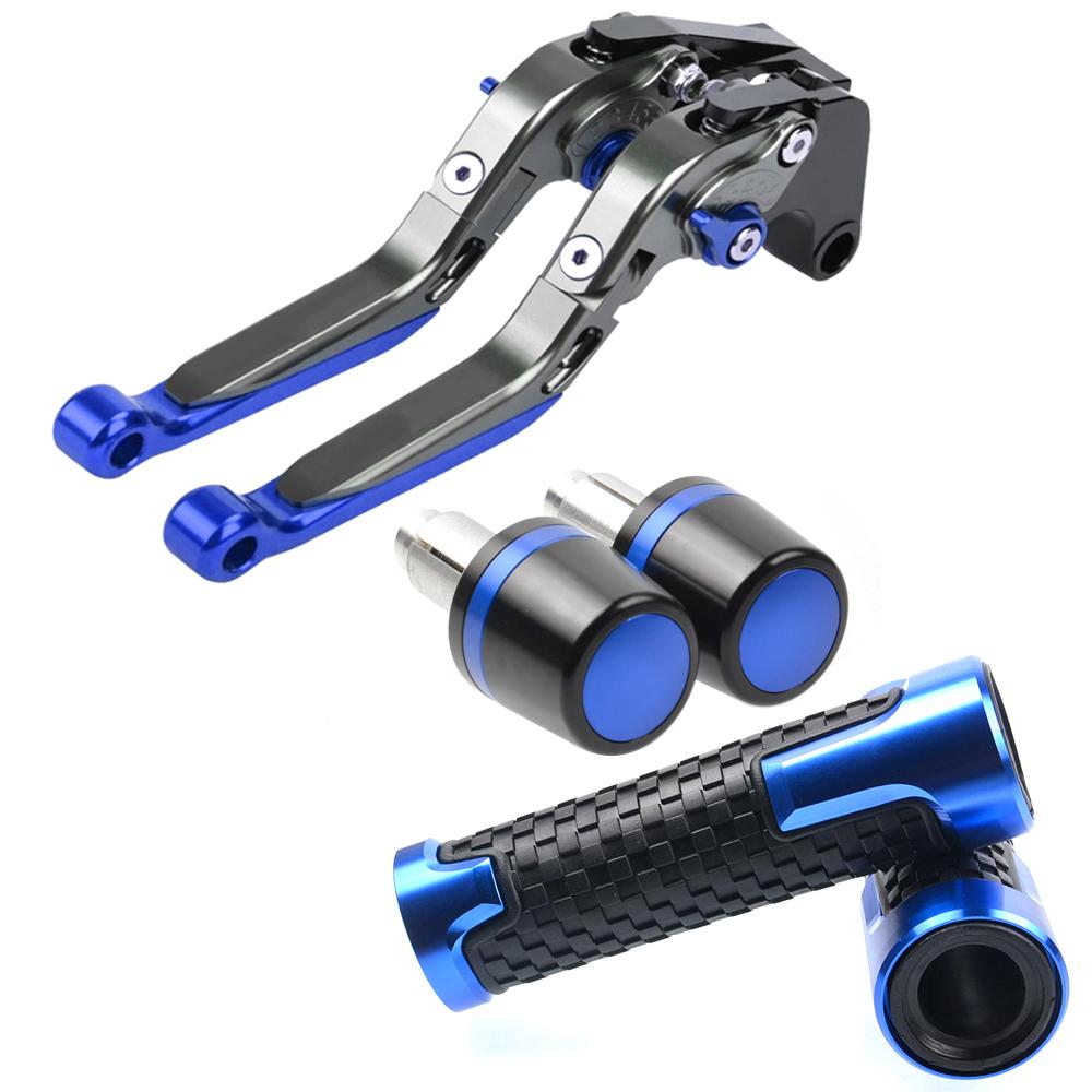 For YAMAHA FJ-09/MT-09 Tracer/GT 2015-2020 FZ09 MT09/SR Motorcycle Brake Clutch Levers Handlebar Hand Grip Ends MT-09 parts