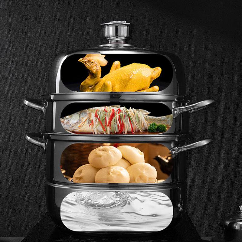 Shibazuo Smart 3-Layer Steamer Pot