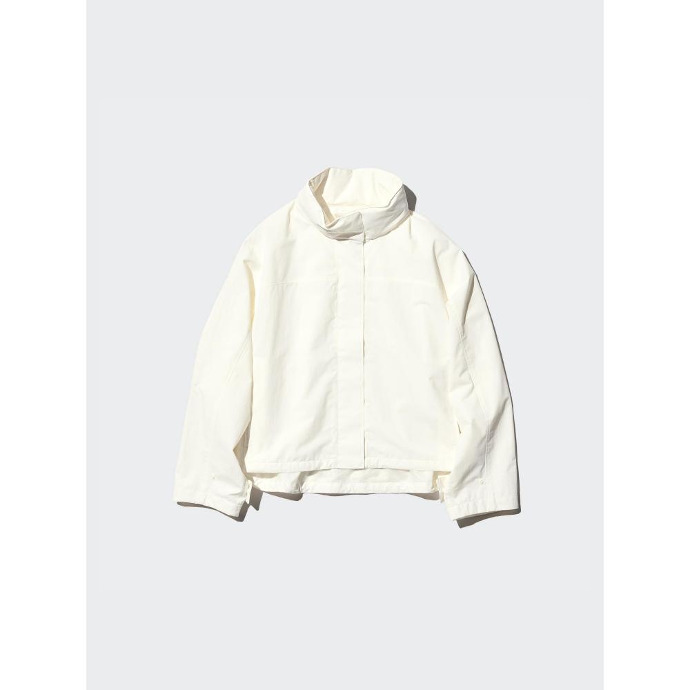 

Uniqlo Windblock Stand Блузон 01 OFF WHITE/WOMEN XS