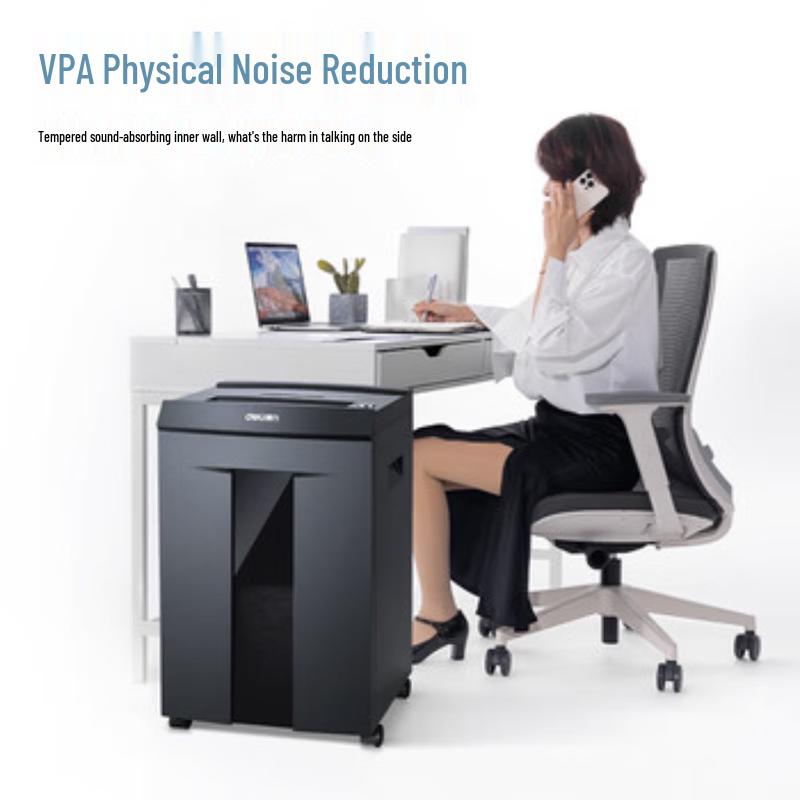 Deli 9919 Commercial High-Security Micro-Cut Shredder CN plug (adapter included)