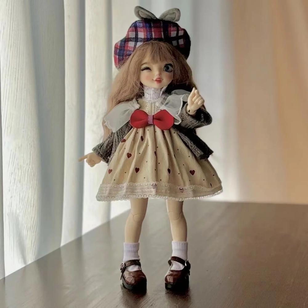 

Модная милая одежда для куклы 30 см, сменная одежда, комплект наряда для куклы 1/6 BJD, игрушка для девочки, подарок, аксессуары для куклы