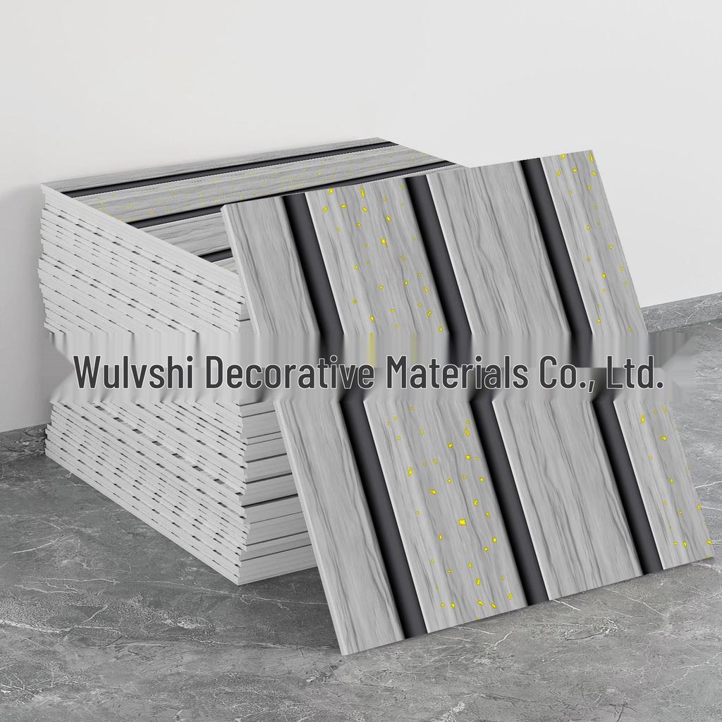 Self-Adhesive Pink Marble Wallpaper: Waterproof, Heat-Resistant Wall Sticker with Aluminum Plastic Panel