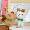 Neuer Kirschbär Hase Plüschanhänger Niedliche Cartoon-Puppe Schultaschen-Schlüsselanhänger Greifautomat-Puppe