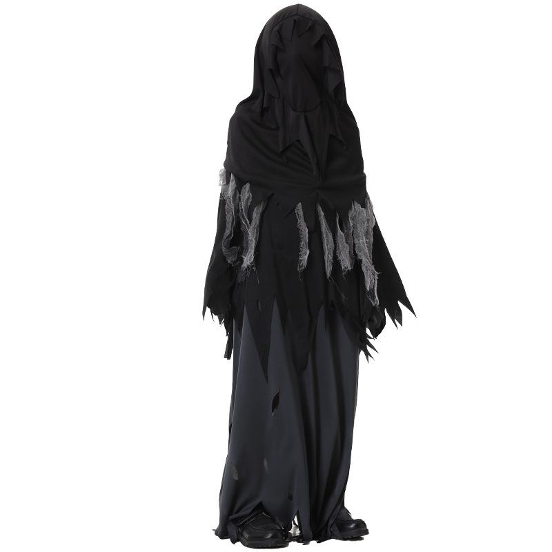 Halloween Children`s Costume Ragged Reaper Robe