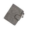 PU Leather Cash Purse Bag Large Capacity Short Wallets Portable Pocket Purse Wallet  Men Women