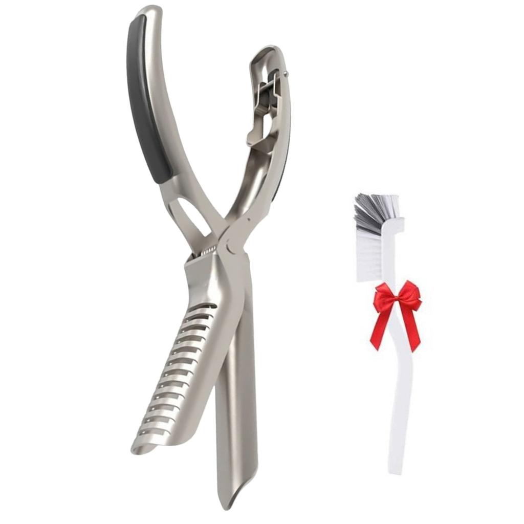 Professional Stainless Steel Rib Membrane Remover Tool Ergonomic Handle For Barbecue Preparation And Kitchen Use