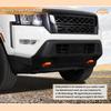 Aunginsy Front Bumper Tow Hook Covers Compatible with Nissan Frontier 2022-2025 Pickup Front Bumper Tow Trailer Hitch Receiver Cover Towing Hitch