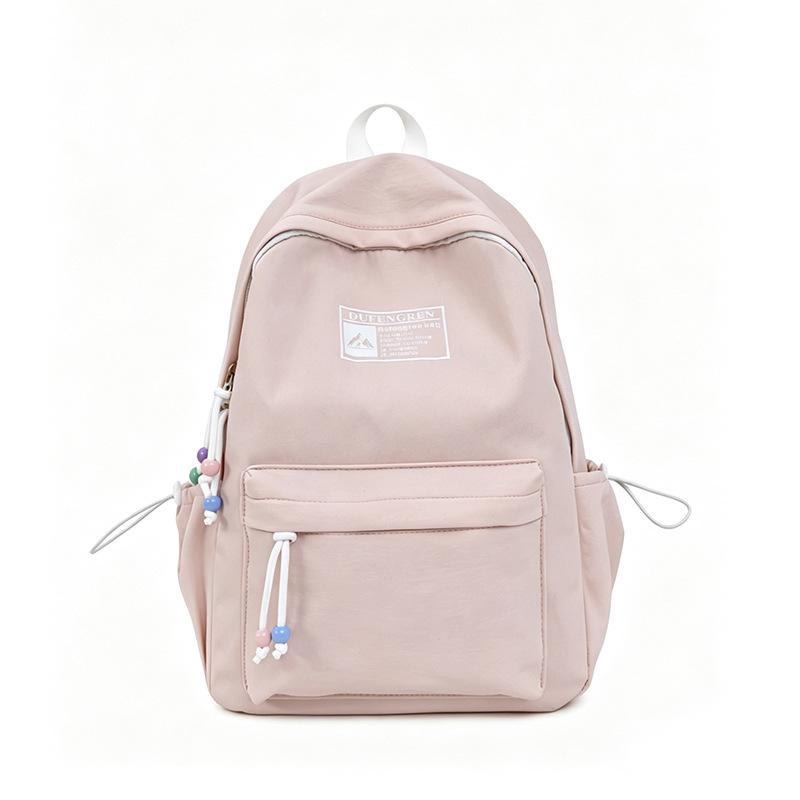 Schoolbag1011 New Lightweight Backpack Boys and Girls School Bag Large Capacity Travel Fashion Simple Ins Style Backpack