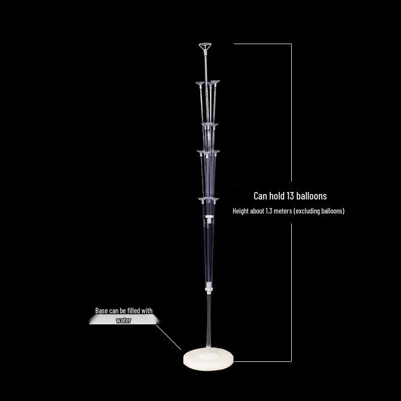 Transparent Balloon Display Stand for Events and Weddings
