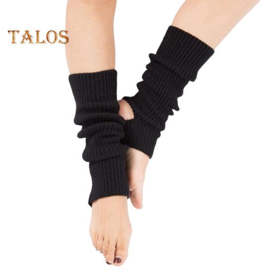 1 Pair Winter Calf Covers Knitted Elastic Keep Warm Anti-slip Thickened Leg Warmers Japanese Style Legwear Cold Weather Piled Socks