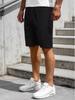 Men's Summer Fashion Casual Beach Pants Solid Color Sports Shorts Bottoms