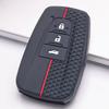Silicone Car Key Fob Cover Compatible with Toyota Camry Corolla RAV4 Highlander Avalon C-HR Prius 3 Button Smart, Fits Toyota Camry Corolla RAV4 Prius