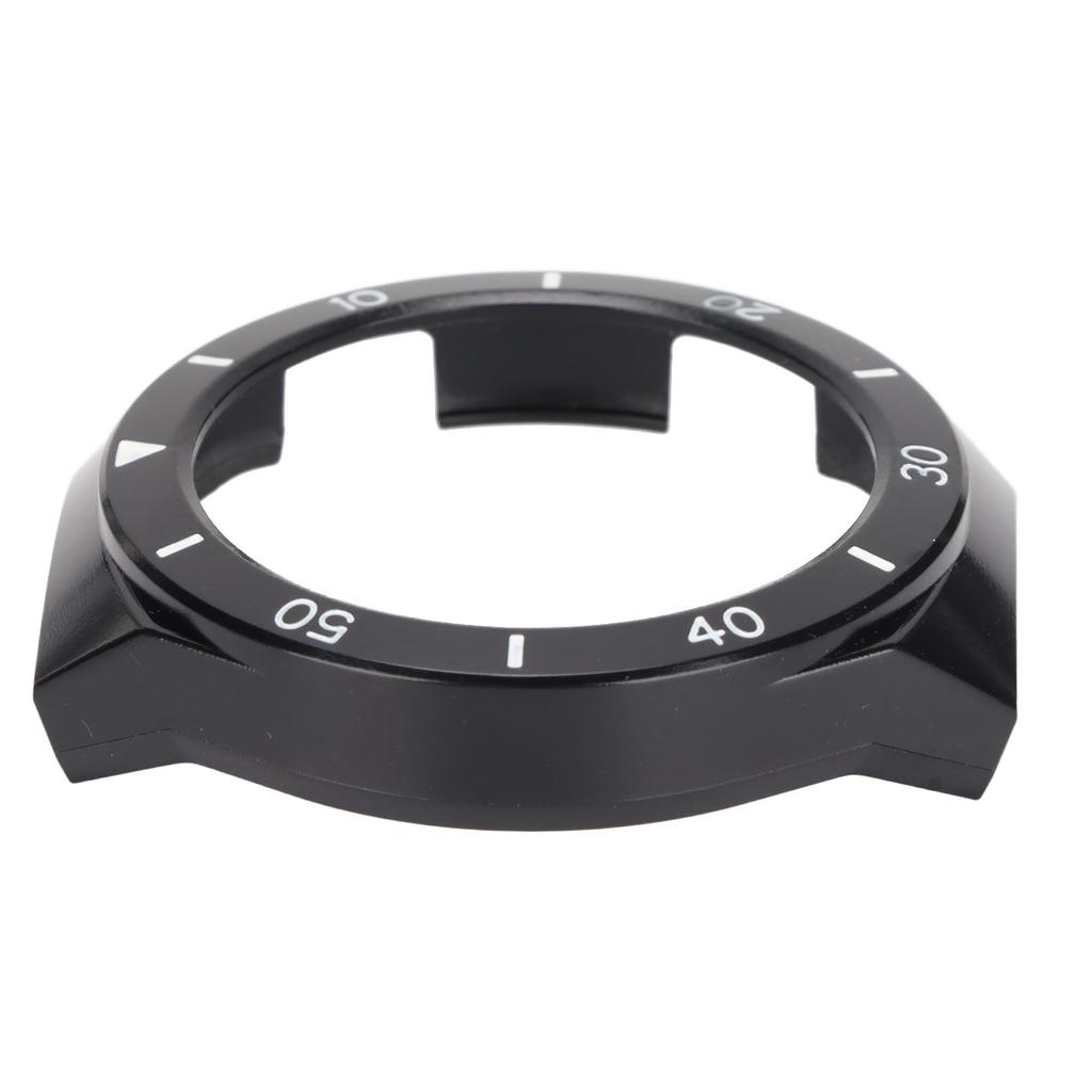 Protective Case for Huawei Watch GT 2E Watch Wristband Screen Protector Shell Bumper Frame(Black White )