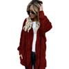 Autumn and Winter Furry Warm Top, Mid To Long Length, Double-sided Protective Jacket