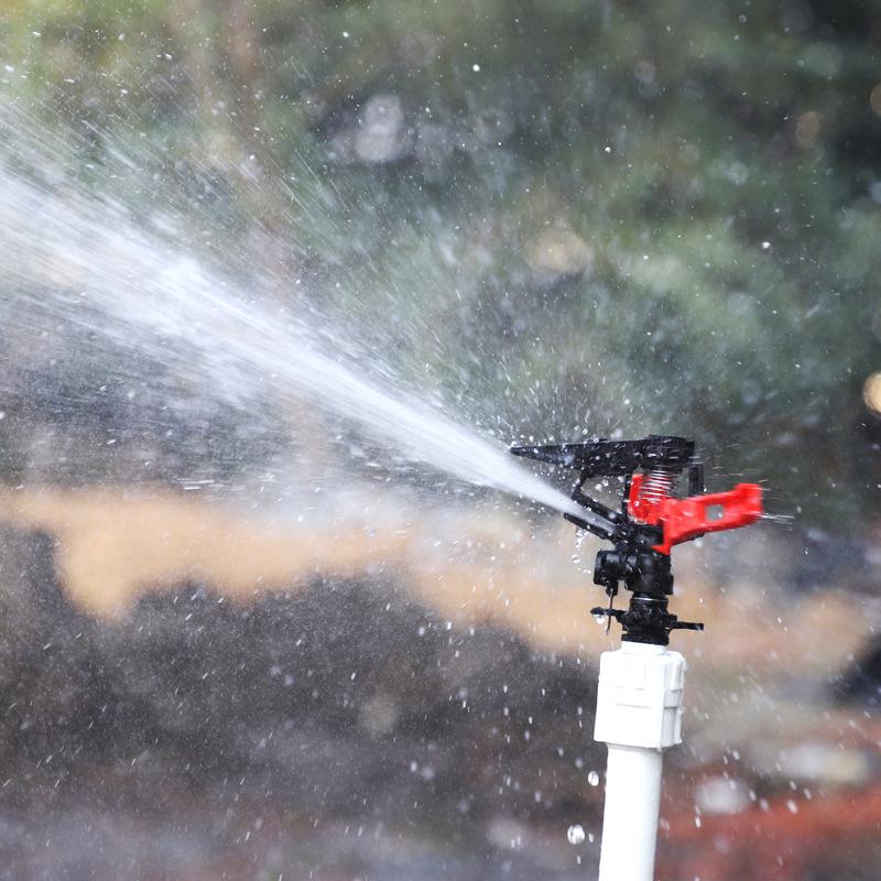 360 degree automatic rotating rocker arm sprinkler irrigation atomizing sprinkler lawn garden sprinkler