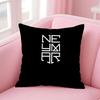 NJR NNNeymar Cushion Cover Pillowcase Short Plush Invisible zipper Room Sofa Cushion Cover