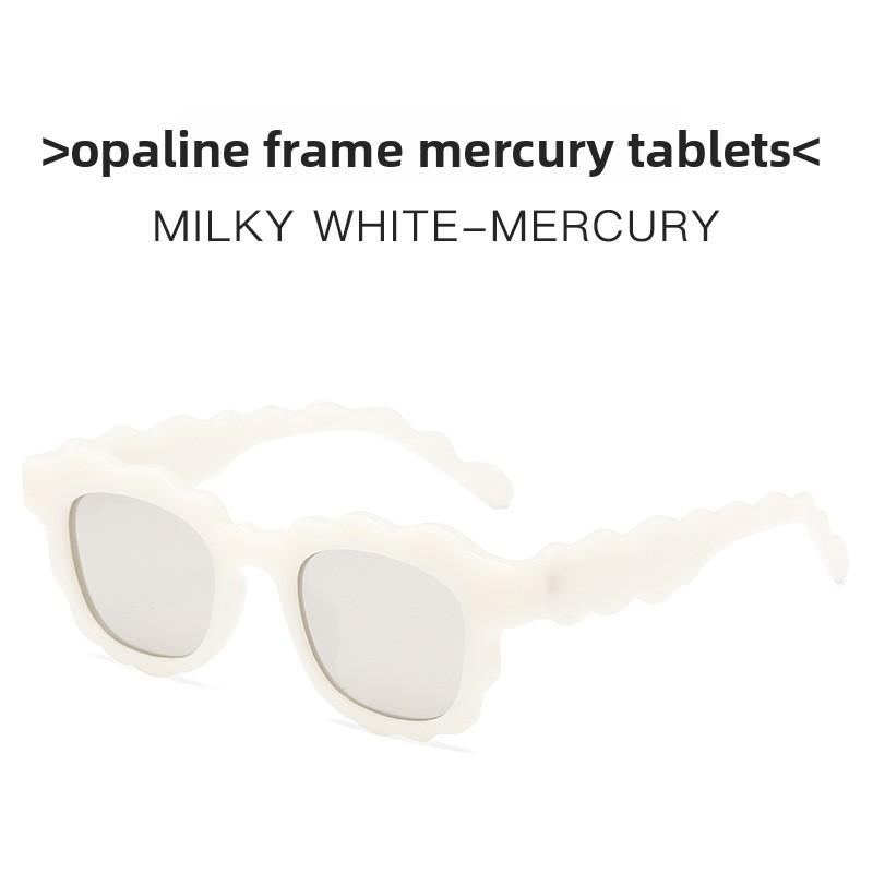 Womens Unique Geometric Sunglasses With Uv400 Protection For Fashion Outings And Parties