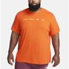 Nike Dri-FIT Letter Print Sports Short Sleeve T-Shirt Men Tops Orange FN0825-893