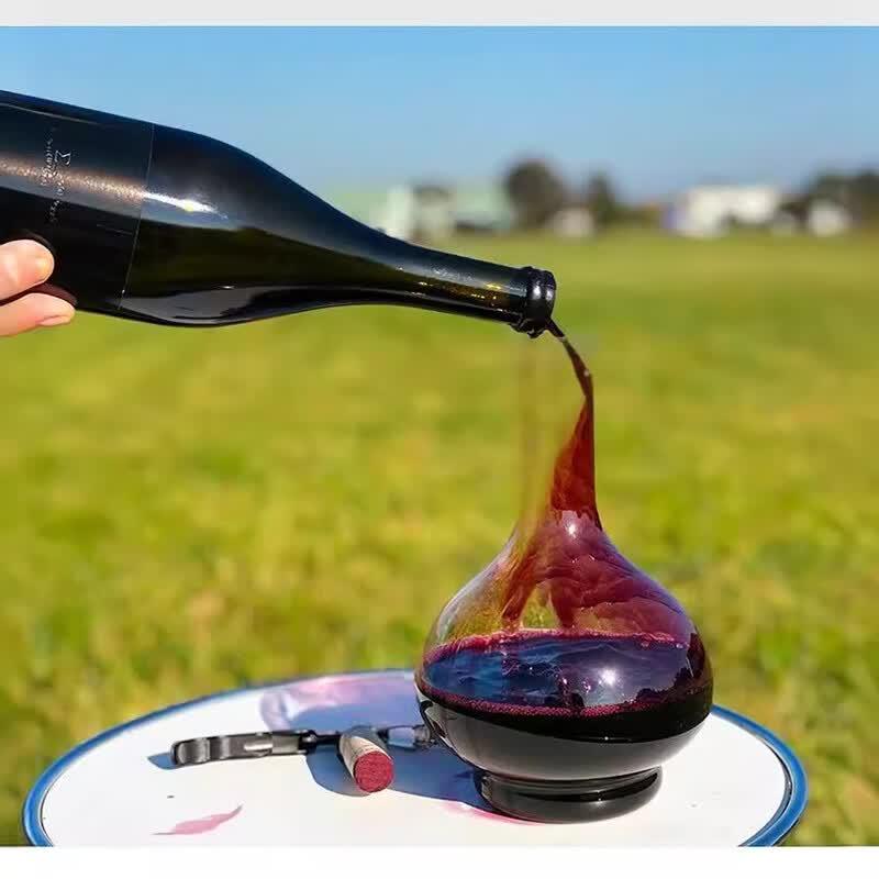OLOEY Ultra-Thin Crystal White Wine Decanter