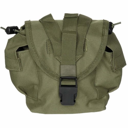 

MFH Canteen Bag, Water Bottle Bag, MOLLE Compatible - OLIVE DRAB