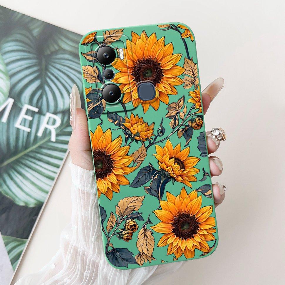 For Infinix Hot 20i Case X665C X665E Cover Silicone Soft Phone Case For Infinix Hot 20i 20 i Fundas Coque 6.6" Shockproof Bumper
