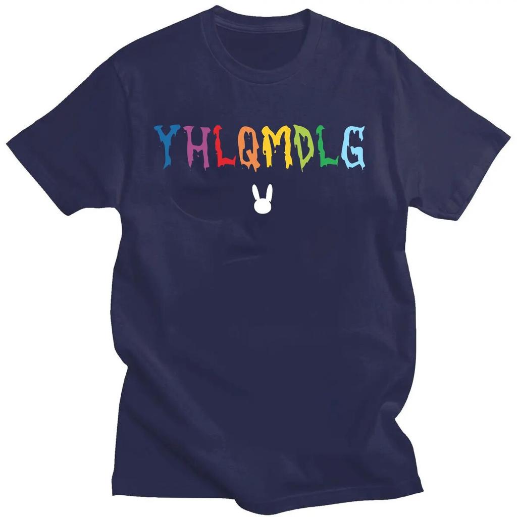 Rapper Bad Bunny Basis Klasické unisex dámské tričko Cool Harajuku trička Streetwear Léto 90. léta Dámské tričko Top Tričko