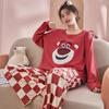 Women's Long Sleeve Cotton Pajama Set - Spring & Autumn Casual Wear