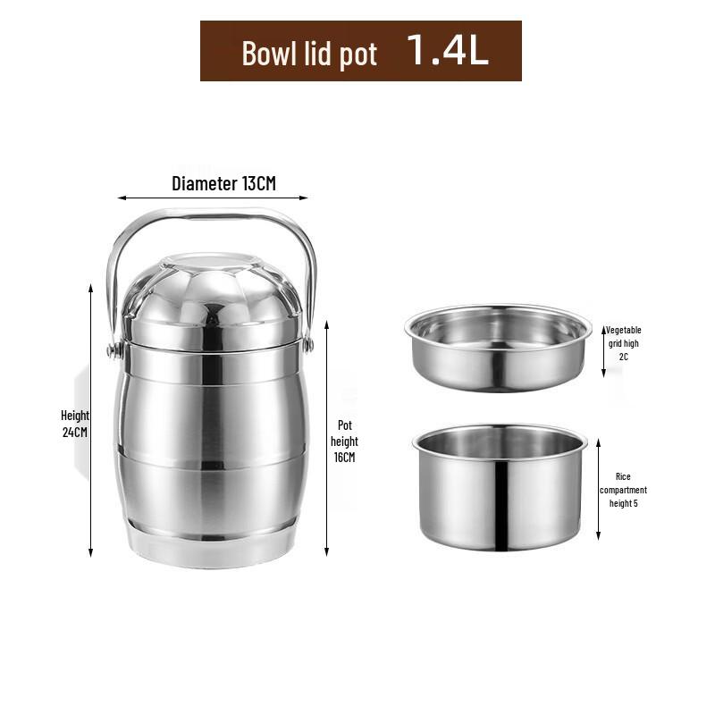 

Handun Stainless Steel Insulated Lunch Box