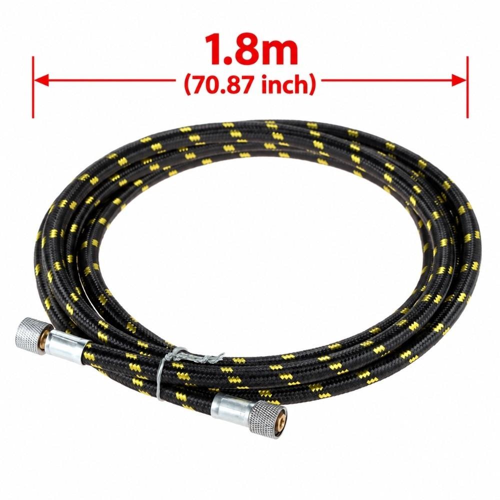 Standard Connector Air Compressor Hose 1/8" Fitting Airbrush Air Hose  Body Paint Makeup