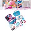21pcs Kids Makeup Set Education Frozen Themed Washable Portable Kids Beauty Cosmetics Set