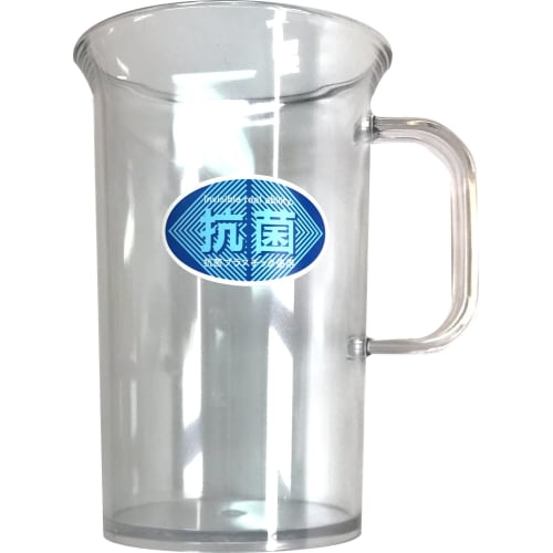 Komori Jushi AS ONE Clean Straw Cup, 230ml, Clear