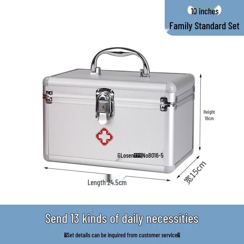 Portable First Aid Storage Box